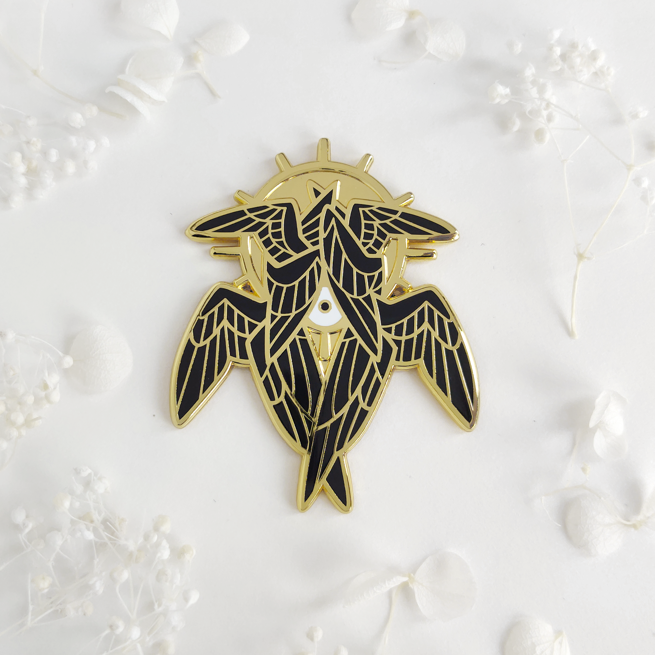 SCP Foundation logo Hard Enamel Mini Gold Pin