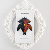 Seraphim - Enamel Pin - Black Immolated