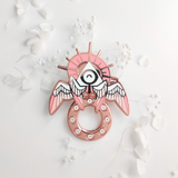 Ophanim - Enamel Pin - Rose Pink