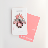 Ophanim - Enamel Pin - Rose Pink